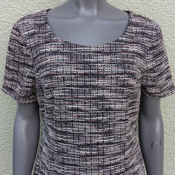 CONNECTED APPAREL LADIES COTTON BLEND (6) BUTTON MIDI LUX DRESS (SRI LANKA) - Picture 8 of 17